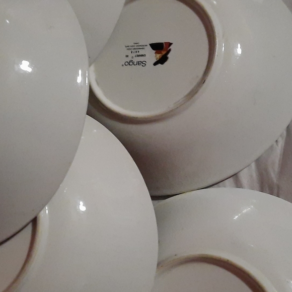 VTG:#8 SangoMoulin Rouge Salad bowl - Picture 13 of 16